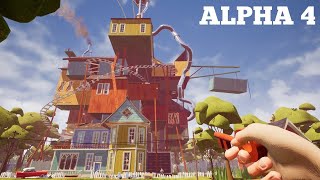 HELLO NEIGHBOR ALPHA 4 GAMEPLAY WALKTHROUGH [upl. by Hudson]