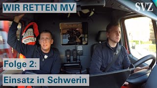 WIR RETTEN MV  Im Einsatz mit den Rettungskräften der Berufsfeuerwehr Schwerin [upl. by Ayotl]