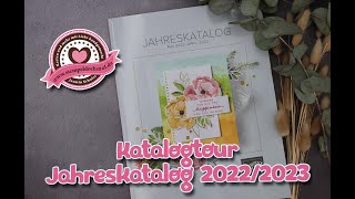 Katalogtour Stampin Up Jahreskatalog 20222023 [upl. by Aryk362]