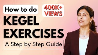 How to do Kegels Exercises Vaginal Tightening  Pelvic Floor Exercises Dr Anjali Kumar  Maitri [upl. by Siriso]