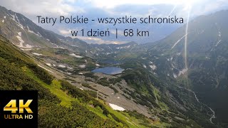 Wszystkie schroniska w Tatrach Polskich jednego dnia [upl. by Aehsan]