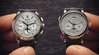 Clash of the Titans Patek Philippe vs A Lange amp Söhne  Watchfinder amp Co [upl. by Noral]