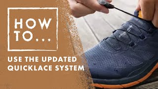 How to Use the Updated Quicklace System  Salomon How To [upl. by Armallas]