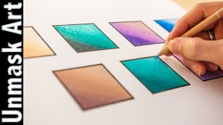 7 Ways of Blending Colored Pencils for Beginners [upl. by Nart332]