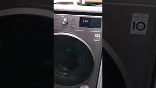 LG Washer Dryer Combo How to Use Delay End shorts [upl. by Allista]