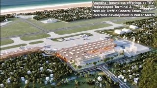 Trivandrum Airport Upcoming T2 Terminal [upl. by Adolph]