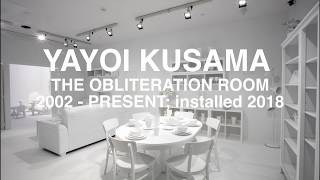 Yayoi Kusamas The Obliteration Room [upl. by Derron]