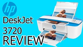 HP DeskJet 3720 Allinone Printer REVIEW [upl. by Samaj]