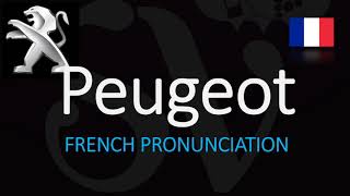 How to Pronounce Peugeot And WHY  French Car Pronunciation Explained [upl. by Ahsikal]