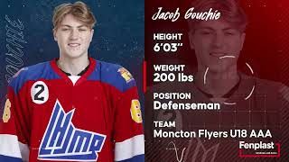 Fenplast QMJHL Prospects  Jacob Gouchie [upl. by Burrell]