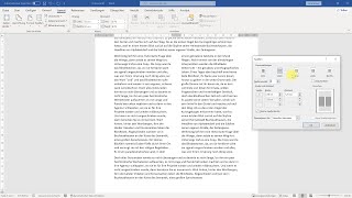 Zweispaltiges Layout erstellen Dokument in mehrere Spalten aufteilen – WordTutorial [upl. by Kiersten234]