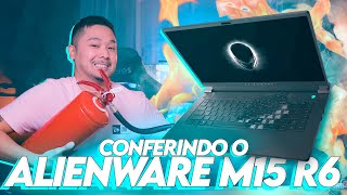 O Alienware M15 R6 é melhor que o Helios 300 Conferindo um notebook alienígena [upl. by Brinna]