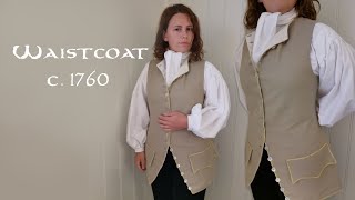 Making a waistcoat  c 1760 [upl. by Desmund]