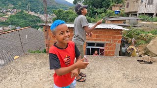 Tiroteio no Morro do Bujão de Pipas com os Meninos Prodígios [upl. by Gradeigh890]