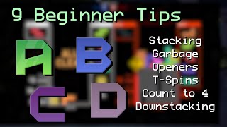 9 Beginner Tips for TETRIO [upl. by Zumstein]