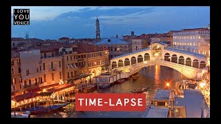 Rialto Bridge Timelapse 24h  Venice in Motion [upl. by Earazed]