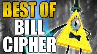 BEST MOMENTS OF BILL CIPHER  Gravity Falls [upl. by Qulllon]