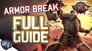 Oneshot EVERYTHING  Armor Break Warbringer FULL GUIDE Path of Exile 2 [upl. by Michael985]