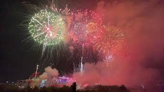 Nashville Fireworks Show FINALE BIGGEST SHOW 2021 [upl. by Yarb507]