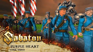 SABATON  Purple Heart Official Lyric Video [upl. by Ohare]