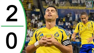 Cristiano Ronaldo Goal  AlNassr vs AlWehda 20 Extended Highlights amp Goals 2024 [upl. by Wylen]