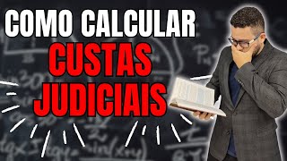 Como Calcular as CUSTAS JUDICIAIS no TJSP  Passo a Passo Simples [upl. by Yllier256]