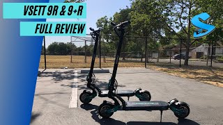 Vsett 9R and 9R Electric Scooter FULL Review [upl. by Diandre]