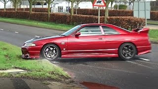 Nissan Skyline R33 Show Off FAIL [upl. by Lohse53]