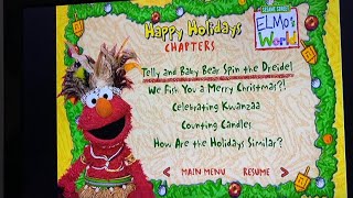 Elmo’s World Happy Holidays 2009 DVD Menu Walkthrough [upl. by Ebsen386]