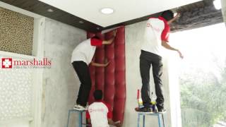 Wallcovering Installation Video  How to Install  Paste  Stick Wallpaper on the Wall [upl. by Lleze936]