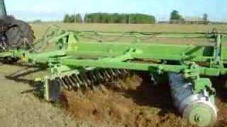 Heavy disc harrow lėkštinės akėčios [upl. by Marlowe]