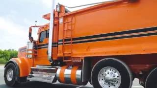 800HP Kenworth W900 dump truck 2 [upl. by Yerhcaz682]