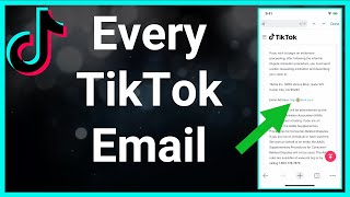 TikTok Email Support Help Etc [upl. by Terrag527]