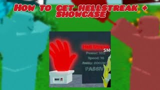 showcase all phases with hellstreak KIllstreak gloves button testhow to get hellstreak  showcase [upl. by Ynner]