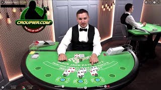 Live Casino Blackjack Dealer Suggests I Bet LESS Mr Green Online Casino [upl. by Adev]