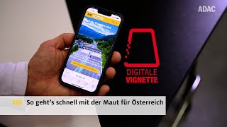 So schnell geht’s mit der Maut in Österreich  Vignetten im ADAC Mautportal [upl. by Alecia]