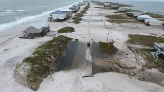 Drone Video Dauphin Island heading to west end [upl. by Joub273]