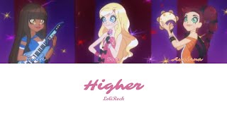 LoliRockHigher Lyric Video [upl. by Frankie]