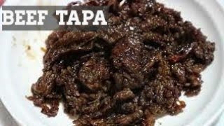 BEEF TAPA RECIPE • PERFECT HOMEMADE [upl. by Till]