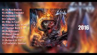 Sodom  Decision Day Full album 2016 [upl. by Annaiv]