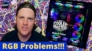 Coolermaster RGB Lighting Problems [upl. by Anialed661]