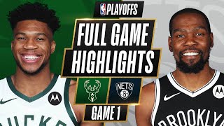 3 BUCKS at 2 NETS  FULL GAME HIGHLIGHTS  June 5 2021 [upl. by Forster73]