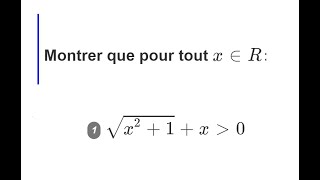 Raisonnement par disjonction des cas 1 BAC SM PC [upl. by Anirok]