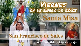 ✅ MISA DE HOY viernes 24 de Enero 2025  Padre Arturo Cornejo [upl. by Sada200]