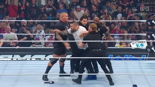 Randy Orton attacks Kevin Owens  WWE SmackDown 10112024 [upl. by Anaul316]