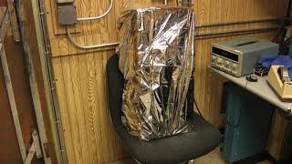 Testing Mylar Blanket for EMP Shielding [upl. by Ronel]