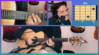 Cómo tocar Bajo La Mesa  Morat y Sebastián Yatra en Guitarra  TUTORIAL ACORDES [upl. by Eniluj117]