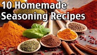 10 Homemade Seasonings [upl. by Hendry]