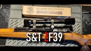 Review SampT Kar98k ZF39  Zeiss Zielvier Klon [upl. by Ecidnarb9]