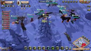 Albion Online  Small Scale PvP  Great Holy Healer  Open World 99 [upl. by Erastatus528]